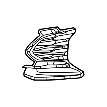GM 84858999 Outer Grille