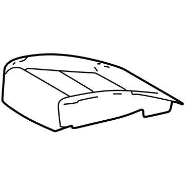 Lexus 71071-48E60-A0 COVER SUB-ASSY, FR S