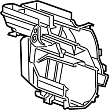 GM 23361440 Heater Case