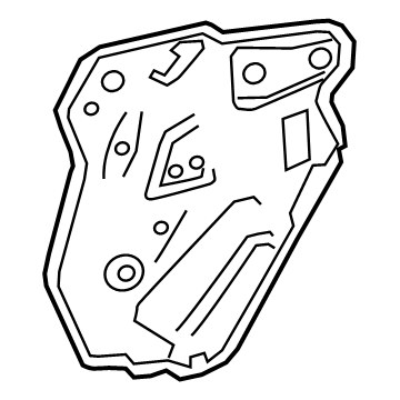 GM 84135631 Water Deflector