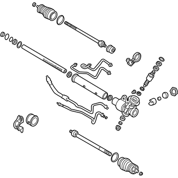Kia 0K2N132110B Gear & Link Assembly
