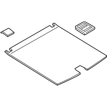 BMW 51-47-7-369-385 TRUNK FLOOR