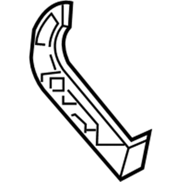 Nissan F3180-EZ4MA Stay-Front Fender, RH