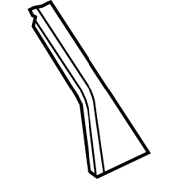 Acura 72721-STK-A01 Garnish, Right Rear Door Pillar