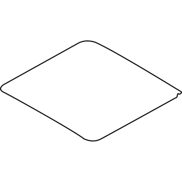 Hyundai 81640-S8100 Rear Panorama Roof Glass Assembly