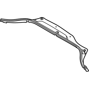 BMW 51-71-7-428-165 FIREWALL, UPPER SECTION