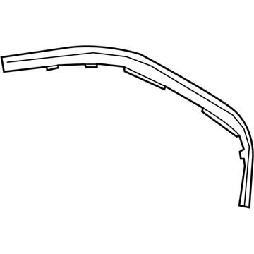 BMW 51-76-7-419-380 Seal, Hood, Rear