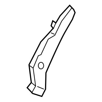 BMW 51-71-7-427-858 WATER DRAIN CHANNEL, RIGHT