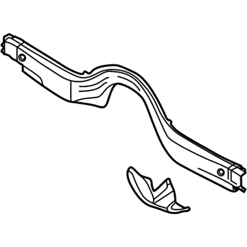 BMW 41-00-7-486-649 SUPPORTING STRUT, FRONT WALL