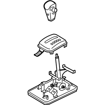 Kia 467003E7729W Lever Assembly-Atm