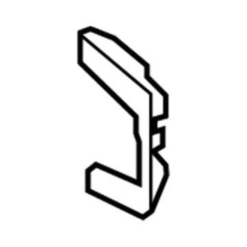 BMW 41-00-7-319-517 Shaped Part, B-Pillar, Outer Rear Left