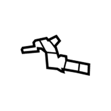 BMW 41-21-7-334-043 Bracket, Side Panel, Top Left