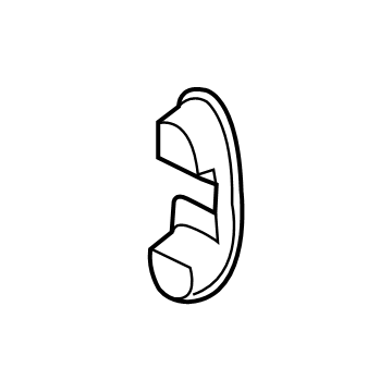 Hyundai 81335-3Z000 Cover-Door Checker