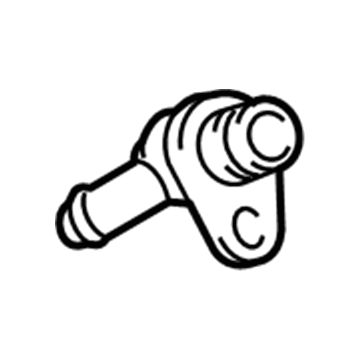 Lexus 44337-60230 Union, Suction Port