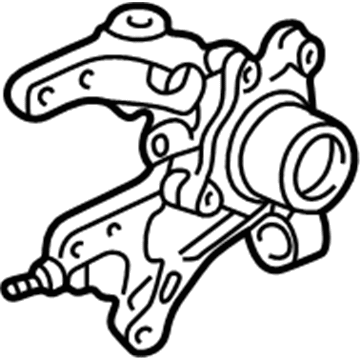 Honda 52210-S9V-A00 Knuckle, Right Rear