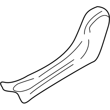 Hyundai 88185-2D000-OH Cover-Shield Front Seat Outer, LH