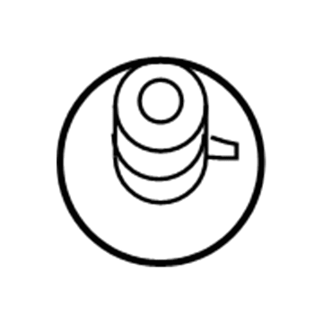 Kia 987131M500 Grommet-Rear Wiper