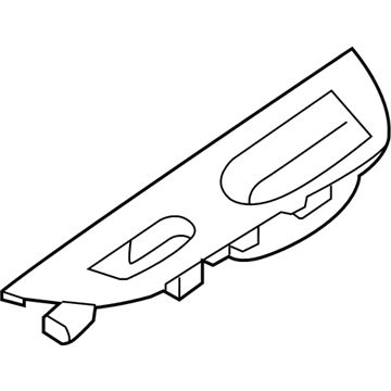 Nissan 82960-6MR0B Finisher-Power Window Switch, Rear RH