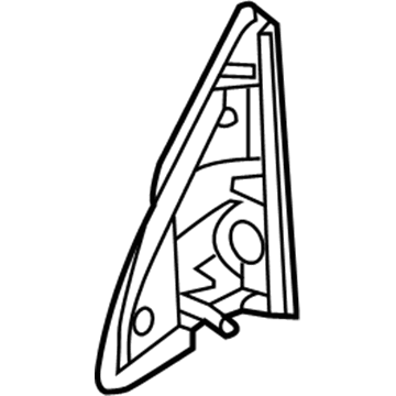 Nissan 80292-3BA0A Cover-Front Door Corner, Inner RH