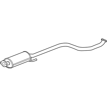 GM 95146221 Exhaust Muffler (W/Exhaust Pipe)