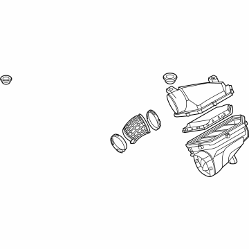 BMW 13-71-8-091-492 INTAKE MUFFLER