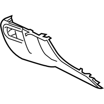 Acura 77301-TZ5-A00ZA Cover, Driver (Sandstorm)