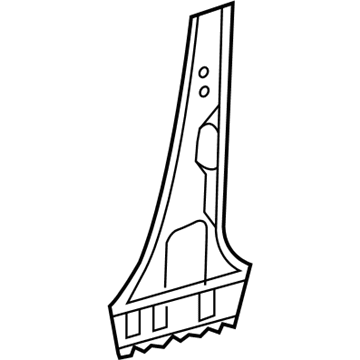 Lexus 61305-75010 Reinforce Sub-Assy, Center Body Pillar, Lower RH