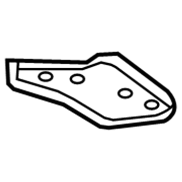 Lexus 61103-75010 Reinforcement Sub-Assy, Cowl Side, RH