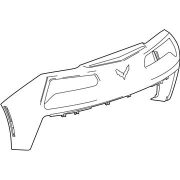 GM 84411647 Bumper Cover