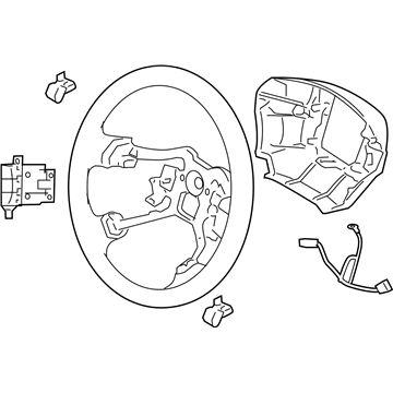 Hyundai 56110-3L961-A9 Steering Wheel Body Assembly