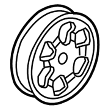 Honda 56483-RNA-003 Pulley, Power Steering Pump