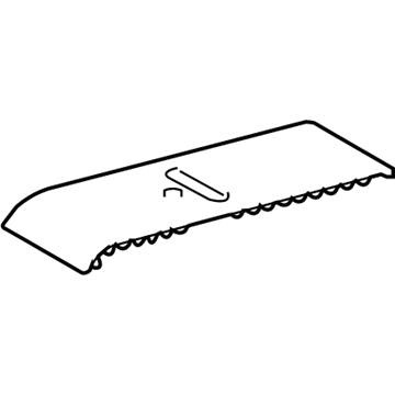 Lexus 35975-60120 Cover, Slide