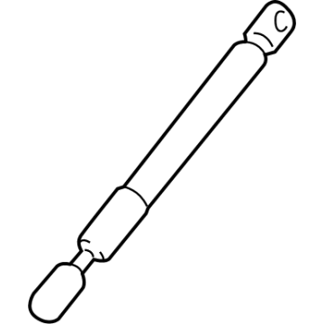 BMW 51-23-7-300-567 Gas-Filled Strut, Engine-Compartment Lid