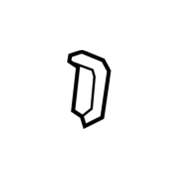 BMW 52-20-7-353-081 Trim, Joint, Middle Rear Left