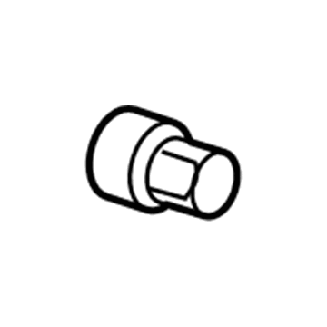 Honda 90381-SL5-901 Nut, Wheel (Fuse Rashi)