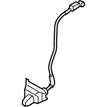 Hyundai 89740-3X000 Latch Assembly-Rear Seat Lock