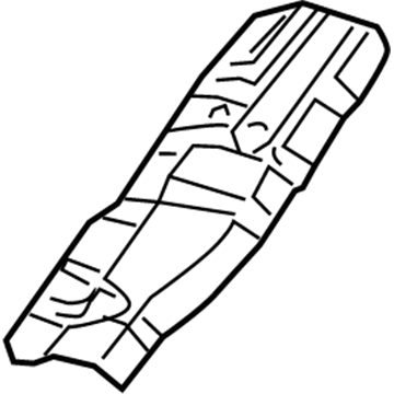 Nissan 74751-EA000 INSULATOR-Heat, Front Floor