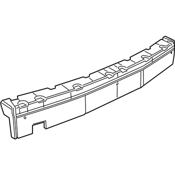 Mopar 5116367AB ABSORBER-Rear Bumper FASCIA