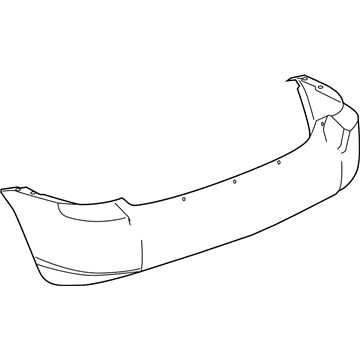 Mopar 68021290AC Rear Bumper Cover