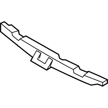 Kia 865751W000 Reinforcement-Front Bumper Upper