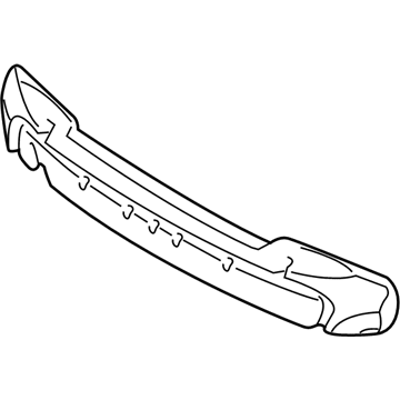 Kia 865201W720 ABSORBER-Front Bumper