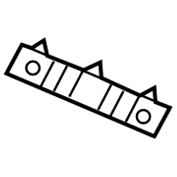 Kia 865141W200 Bracket-Front Bumper Side