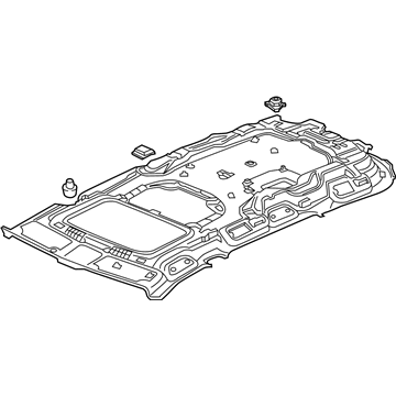 Honda 83201-TK8-A02ZA Lng, Roof *NH556L*