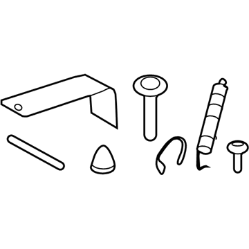 BMW 52-20-7-241-925 Repair Kit, Armrest