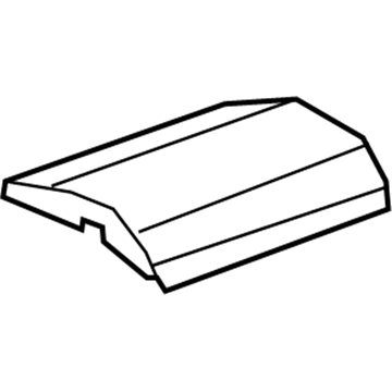 BMW 52-20-7-229-360 Cover, Armrest, Rear Middle