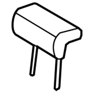 Hyundai 89700-0W550-J4K Headrest Assembly-3RD