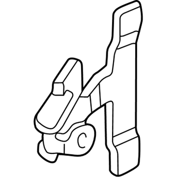 Honda 73520-S0X-A11 Lock Assy., R. Quarter