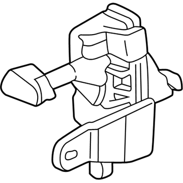 Honda 73520-S0X-A02 Opener, R. Quarter Vent