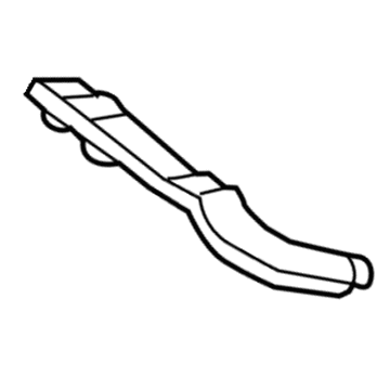 Honda 71140-SHJ-A00 Beam, R. FR. Bumper (Upper)