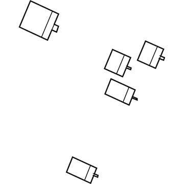 GM 19115081 Fan Relay